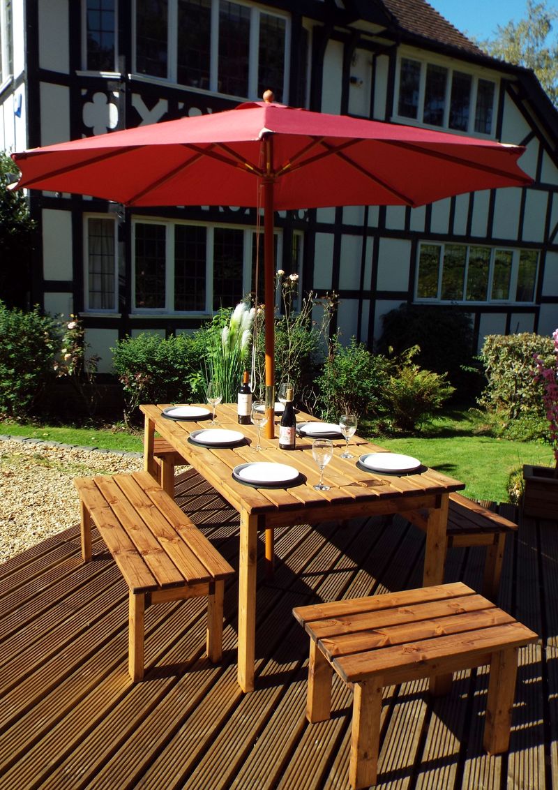 HB111 - Eight Seater Table Set - Image 4