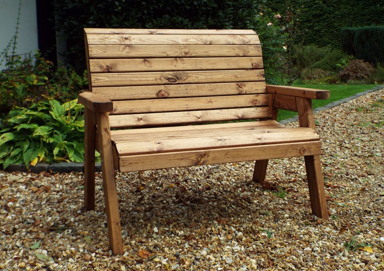 HB19 - Traditional 2 Seater Bench - Image 3