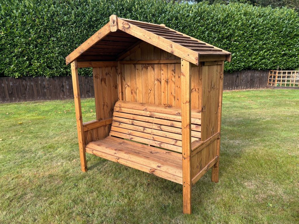 HB322 - Imperial Three Seater Arbour - Image 8