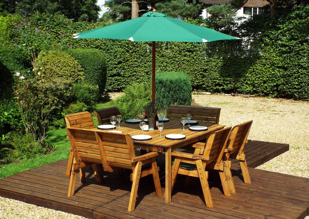 HB44 - Eight Seater Square Table Set - Image 7