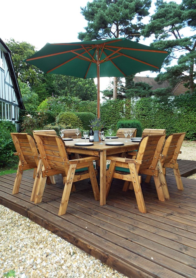 HB82 - Eight Seater Square Table Set - Image 6