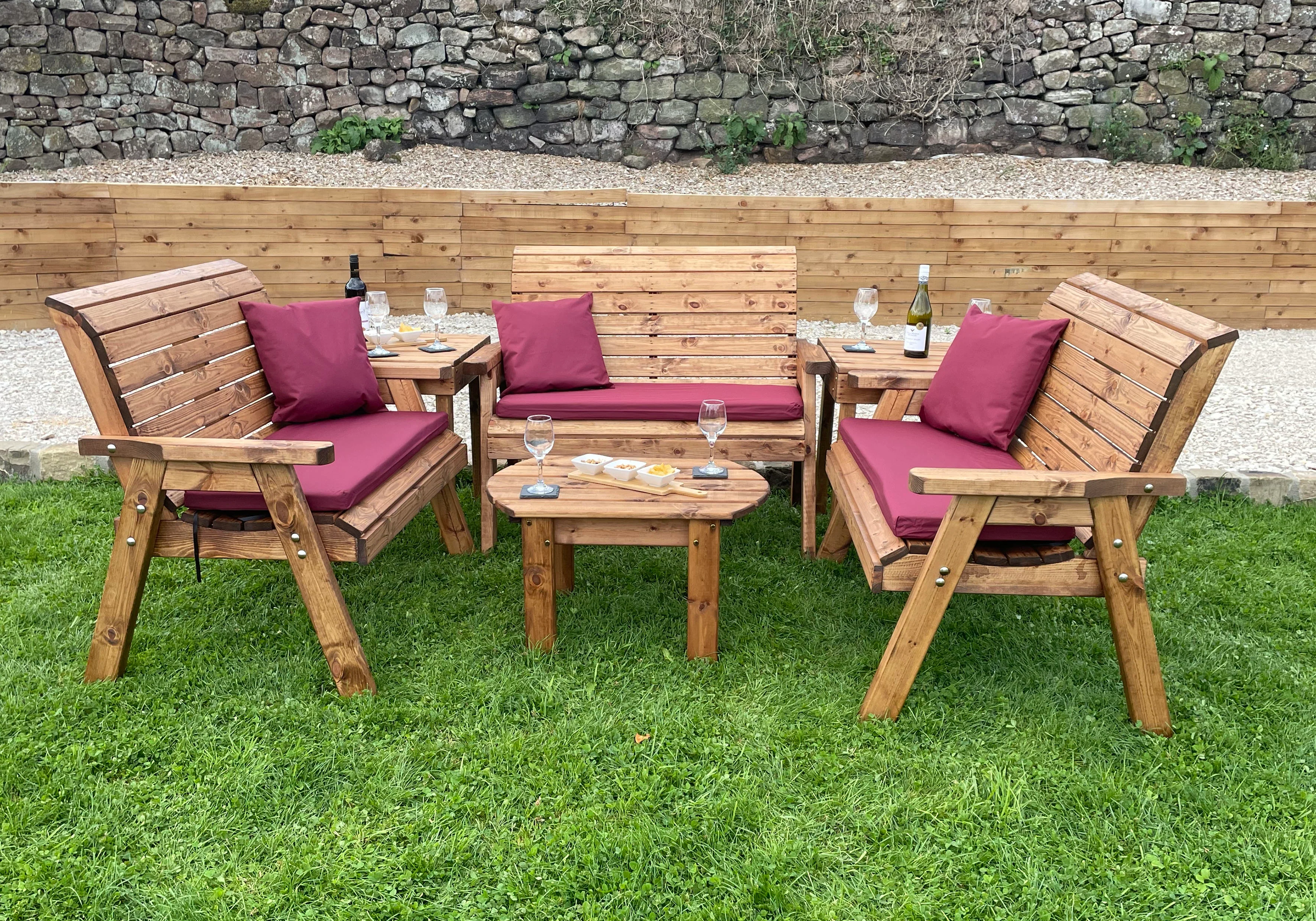 HB34S - Scatter Cushion (Green , Grey or Burgundy) - Image 6